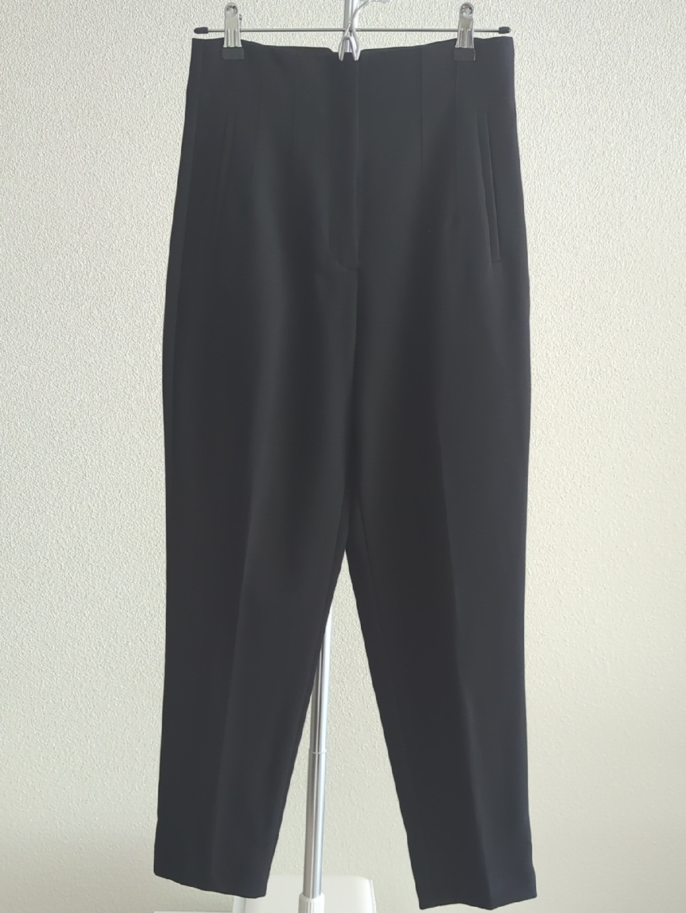 Zara Black Tailored High-Rise Pants